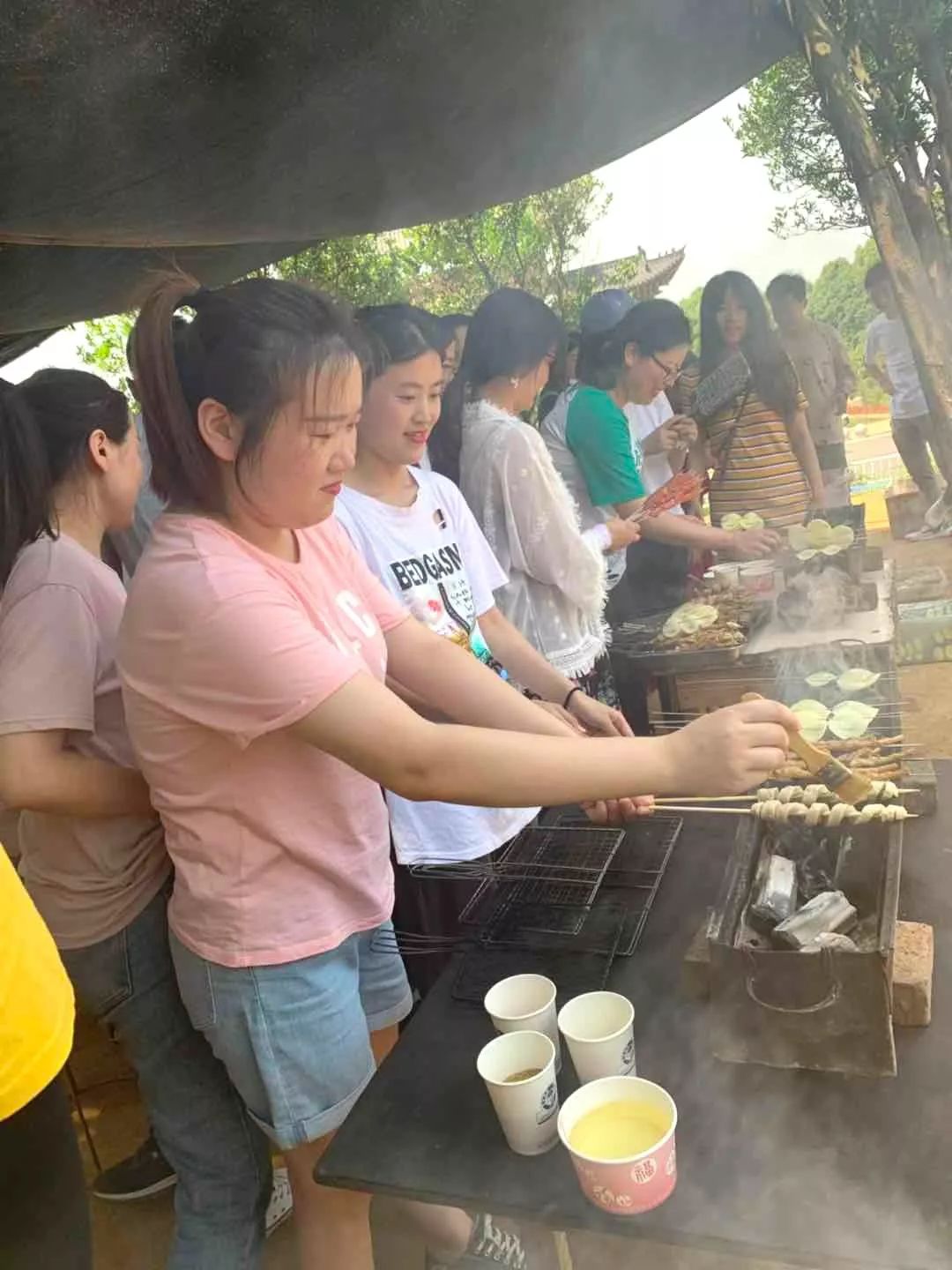 杏鑫娱乐团建 | 打卡后官湖湿地公园，顶住高温出来烧烤的都是真爱呀~